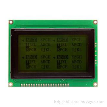 Monochrome LCD Module , Flat Panel Monitor 128 * 64A For Cu